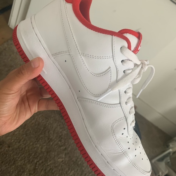 Nike Shoes - Airforce 1 white/red